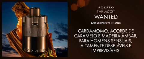 Perfume The Most Wanted Azzaro Masculino Eau de Parfum Intense
