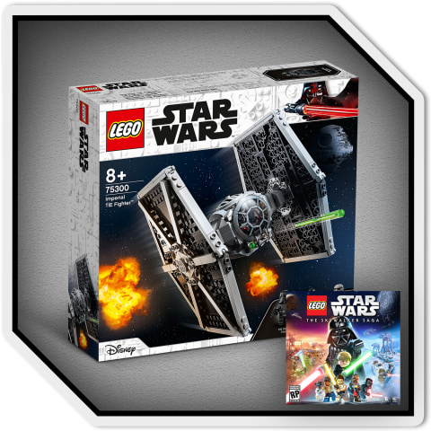 11I6 Lego Star Wars XXL Magazine-IMPERIAL TIE FIGHTER 30381-LE10-NEW 