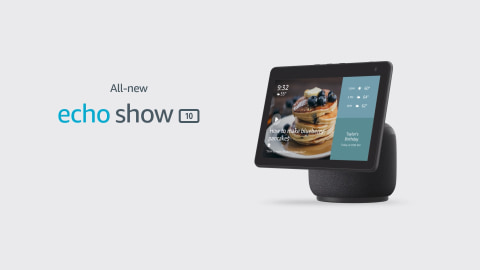  Echo Show 10 (3rd Gen), HD smart display with premium sound,  motion and Alexa