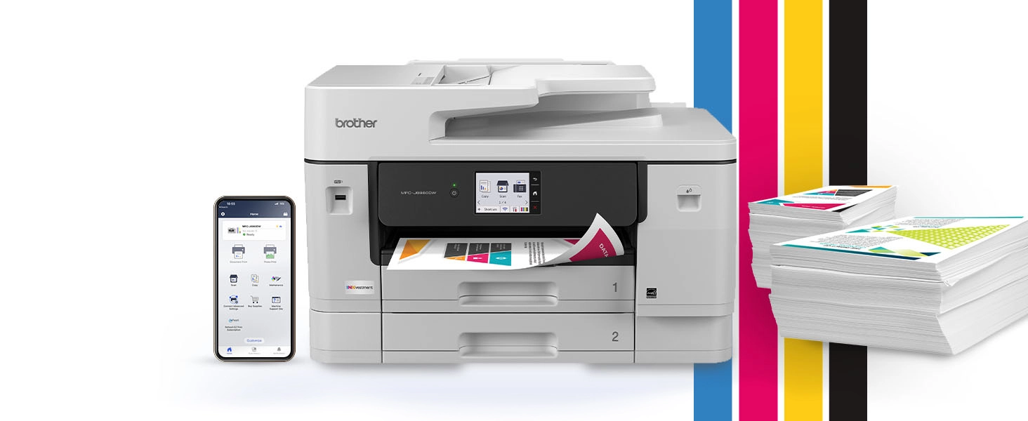 MFC-J6960DW | PrintersAIOs | PrintersAIOsFaxMachines | By Brother