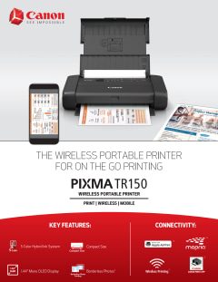 Canon PIXMA TR150 - printer - color - ink-jet - 4167C002 - Inkjet Printers  