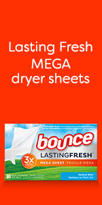 Bounce Pet Hair and Lint Guard Mega Dryer Sheets Fresh Scent (210 Sheets)