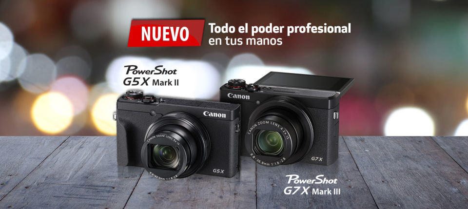 Cámara Canon G7X Mark III