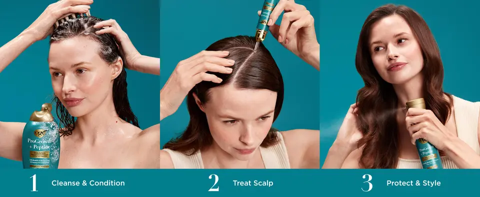Healthy hair growth starts with scalp care