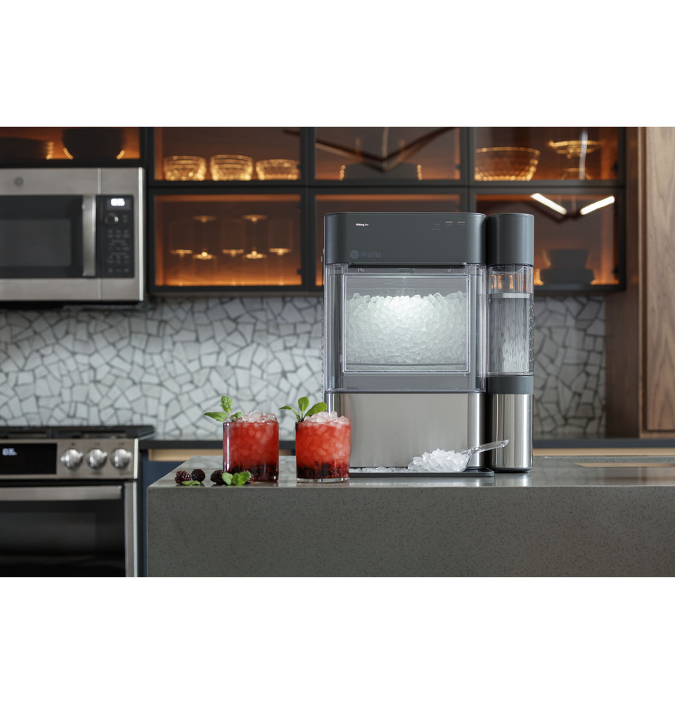 GE Profile™ Opal™ 14 24 lb. Stainless Steel Ice Maker
