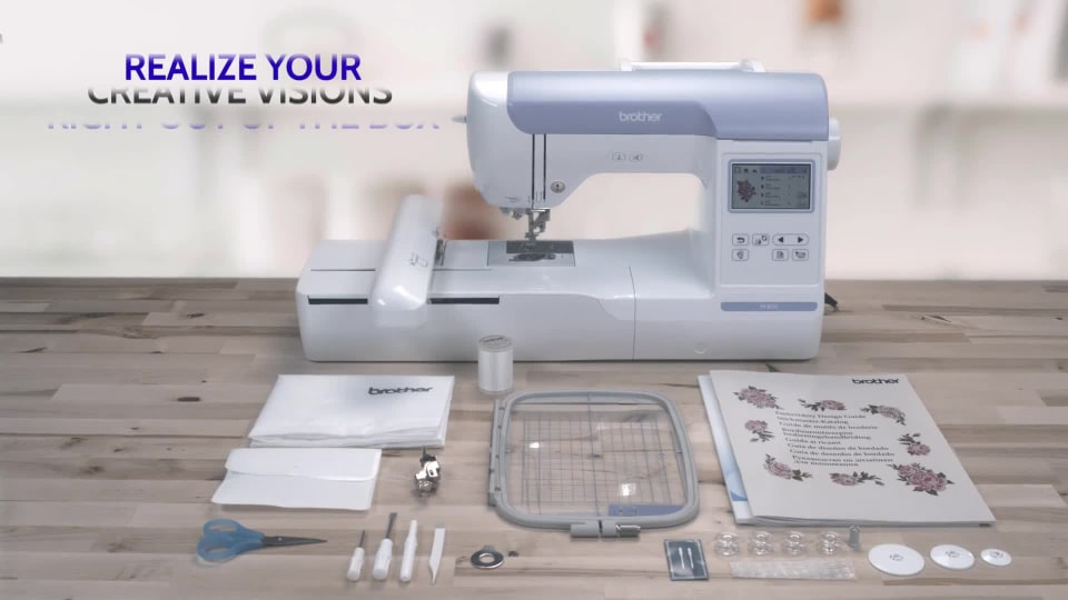  Brother Embroidery Machine PE800, 138 Built-in Designs