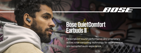  Bose QuietComfort Earbuds II, Wireless, Bluetooth, World's Best  Noise Cancelling In-Ear Headphones with Personalized Noise Cancellation &  Sound, Soapstone (Renewed) : Electronics
