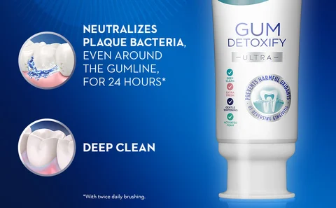 Crest Gum Detoxify Ultra Toothpaste, Deep Clean, Gentle