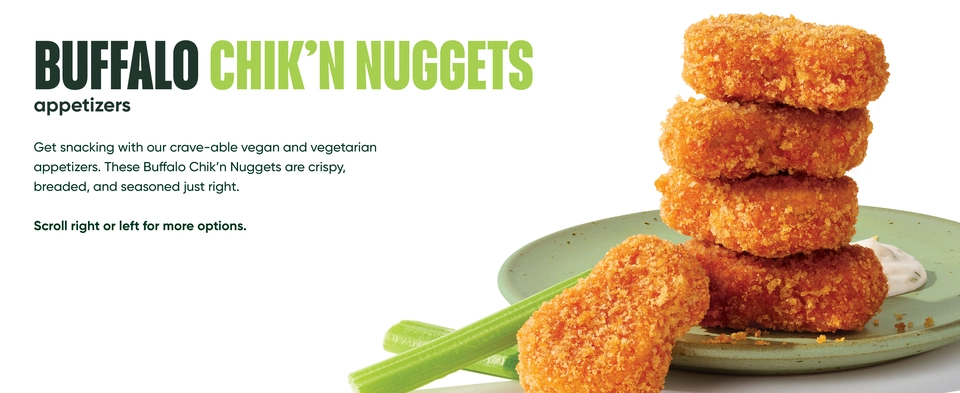 MorningStar Farms Plant Based Chikn Nuggets Original Vegan Meat - 10.5 Oz -  carrsqc