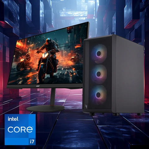 Acer Refurbished Excellent Nitro 60 Gaming Desktop Intel Core i7
