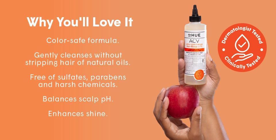 Apple Cider Vinegar Rinse Lite - Why You&#39;ll Love It | dpHUE