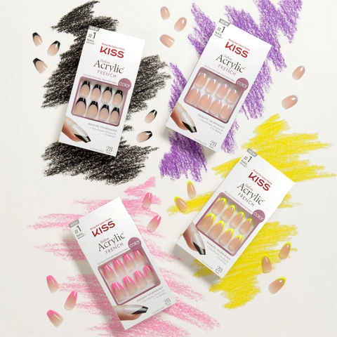 Vibrant Solid Tips in Multiple Shades