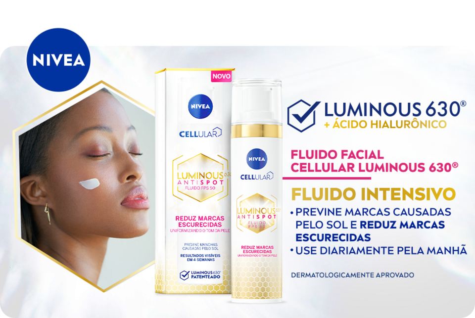 Fluido Preventivo Nivea FPS 50 Cellular Luminous 630 Antispot 40Ml 