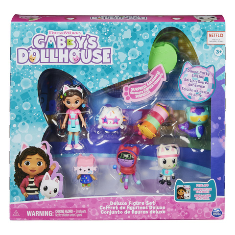 Gabby’s Dollhouse, Rainbow Gabby Deluxe Craft Dolls and Accessories