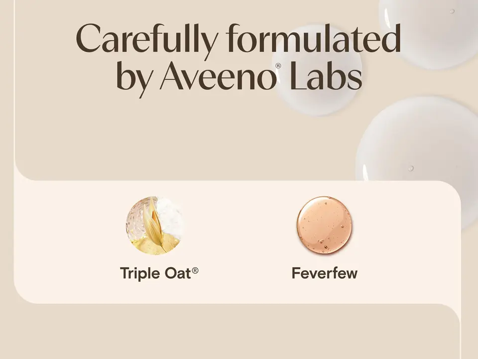 Aveeno Calm Restore Face Serum, face serum, women serum, men serum, face moisturizer, face cleanser