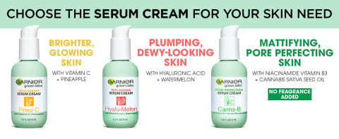 garnier replumping serum cream
