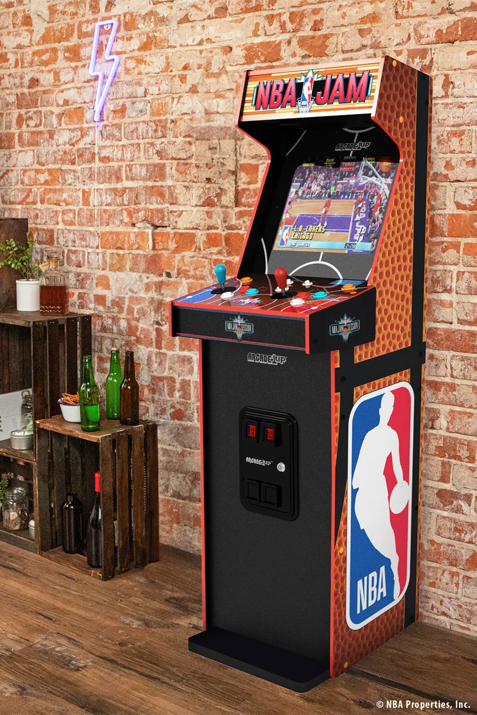 Arcade1Up NBA Jam Deluxe 2-Player Control Panel Arcade