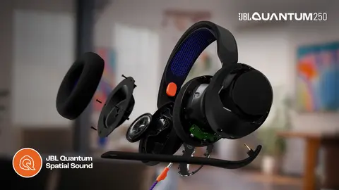 Headset Gamer JBL Quantum 250 Preto - Info Store | O melhor Mix em