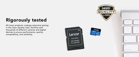 Lexar 64GB High Performance 633x microSDXC UHS I Card BLUE Series