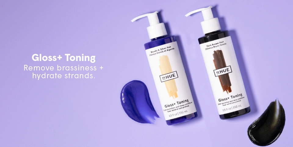 Gloss+ Toning - Remove brassiness and hydrate strands | dpHUE