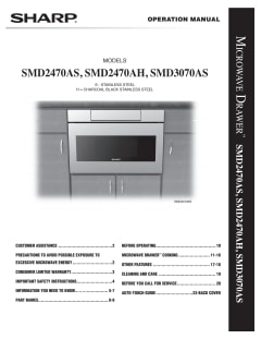 View SMD2470AH Operation Manual PDF