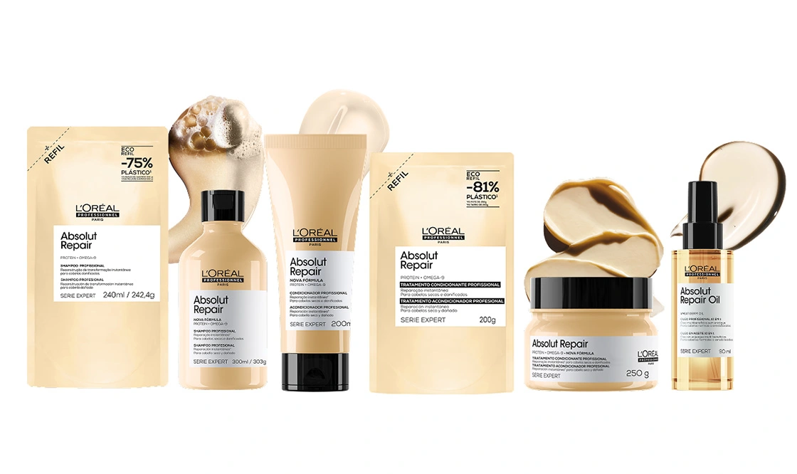 Kit L'Oréal Professionnel Absolut Repair Gold Quinoa + Protein