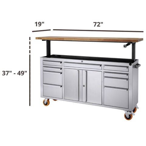 dimensions of the workbench