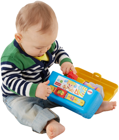 Fisher price laugh and sales learn toolbox