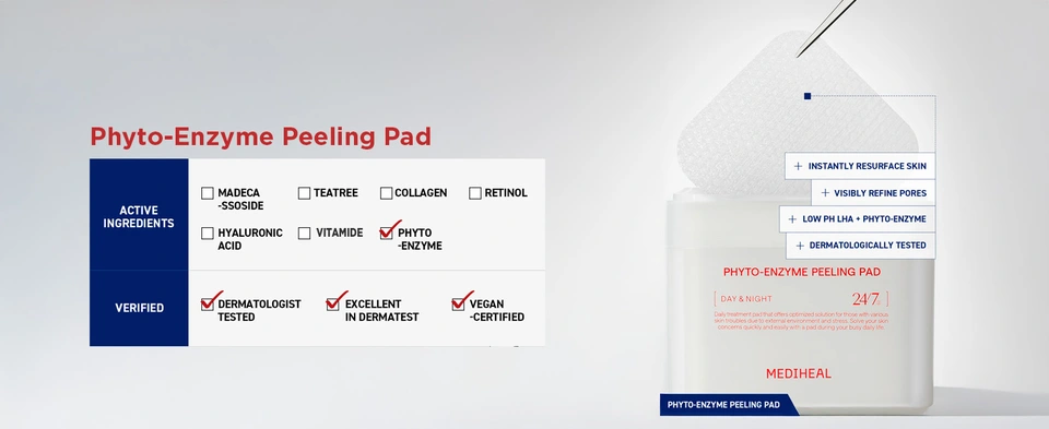 MEDIHEAL Phyto-enzyme Peeling Pad