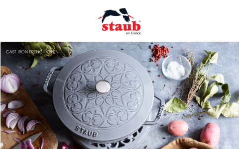 Food52 x Staub Petite French Oven Cast Iron Rice Cooker, 1.5QT