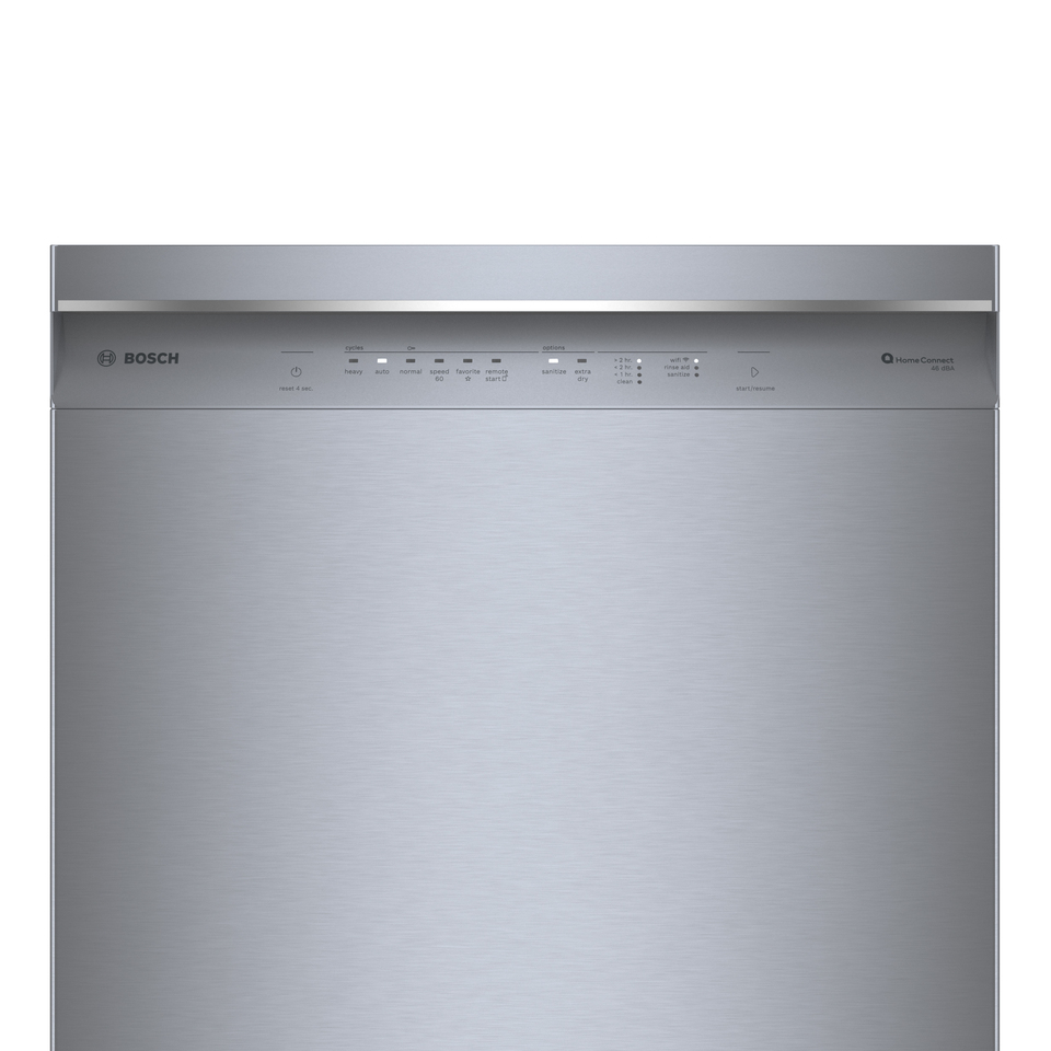 Bosch 300 Series Smart Dishwasher with PrecisionWash and Third