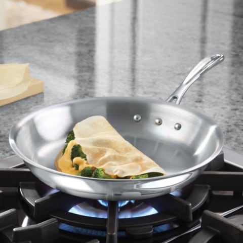Calphalon Triply Stainless Steel 8-Inch Omelette Fry Pan