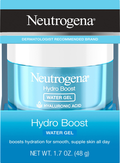 Neutrogena Hydro Boost Hyaluronic Acid Water Gel, Oil-Free &amp; Non-Comedogenic Daily Face Moisturizer