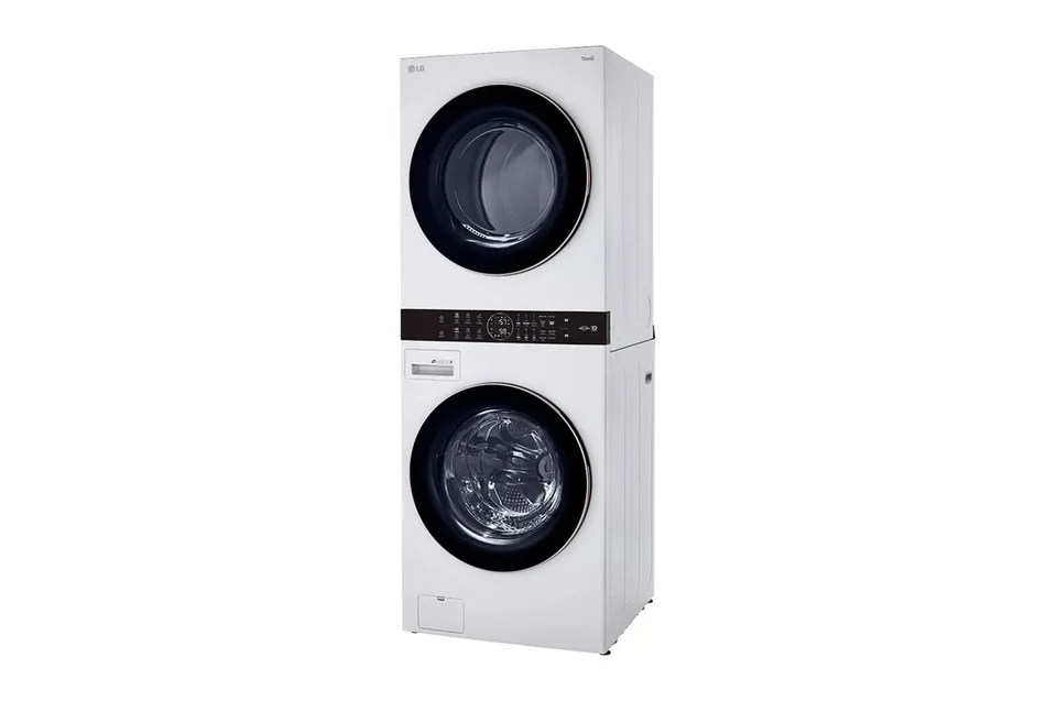 LG - WKG101HWA - Single Unit Front Load LG WashTower with Center