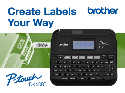 Brother P-touch Business Expert Connected Label Maker PT-D460BT with  Bluetooth® Connectivity