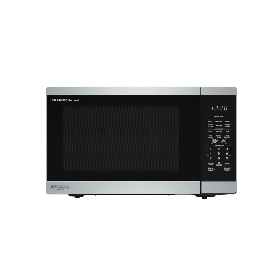microwave ドレス Sharp Countertop Microwave Oven 1.4 Cu. Ft. in Stainless