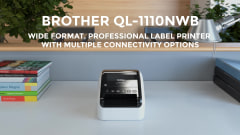 Brother QL1110NWB | Wide Format, Professional Label Printer