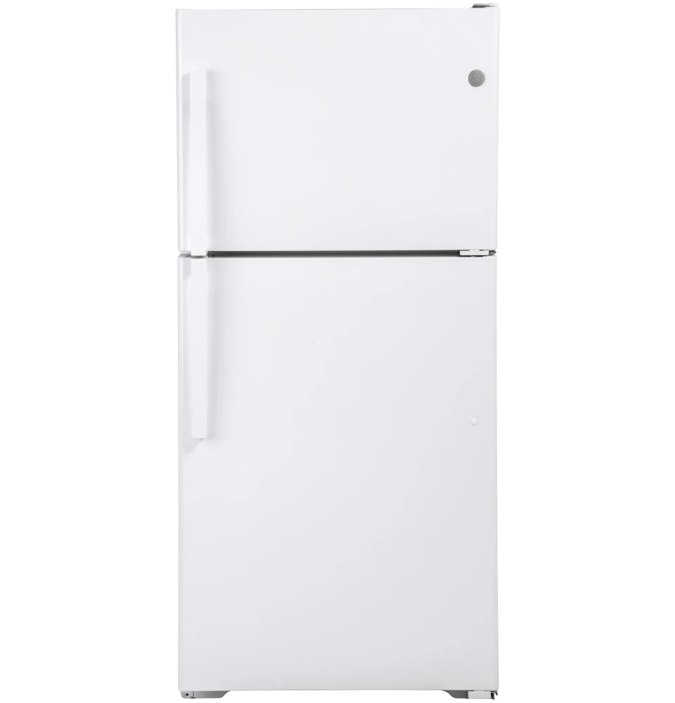 GE - GTE19DTNRWW - GE® ENERGY STAR® 19.2 Cu. Ft. Top-Freezer