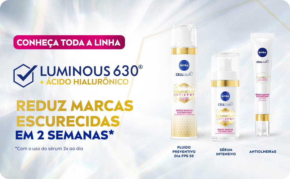 Fluido Preventivo Nivea FPS 50 Cellular Luminous 630 Antispot 40Ml 