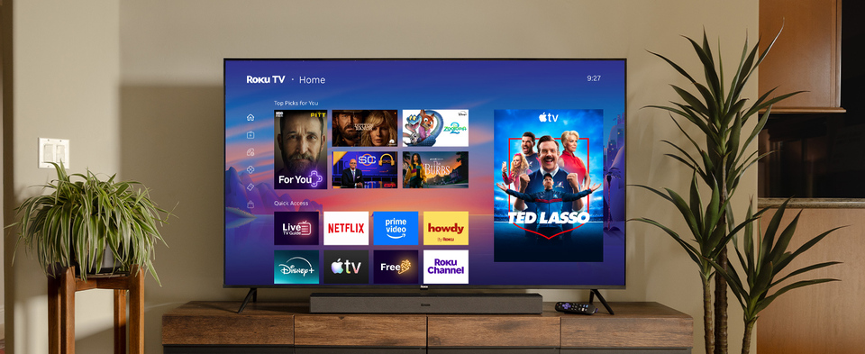 thumbnail video image 2 of Roku Smart TV 2026 – 65-Inch Select Series, 4K QLED TV – Roku TV with Voice Remote – Flat Screen QLED TV, 2 of 18