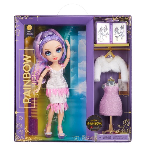 Rainbow High Jr High PJ Party-Skyler (Blue) 9” Posable Doll with Soft  Onesie, Slippers, Play Accessories, Kids Toy Ages 4-12 Years 
