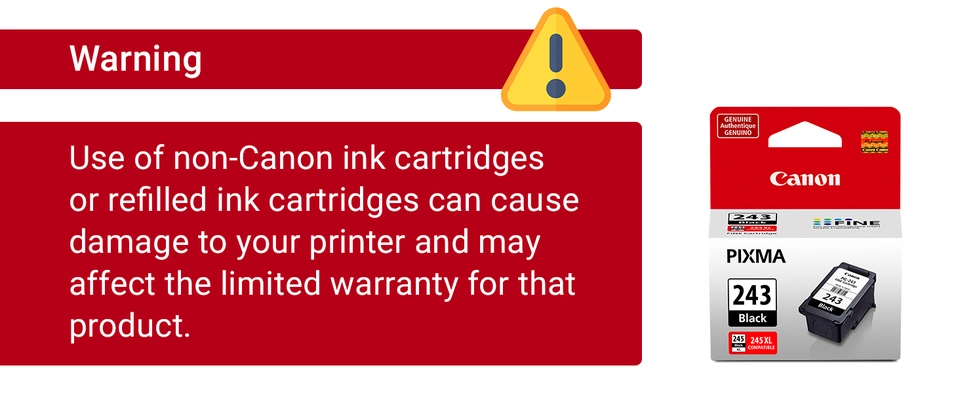 Canon PG-243 Black Ink Cartridge Micro Center