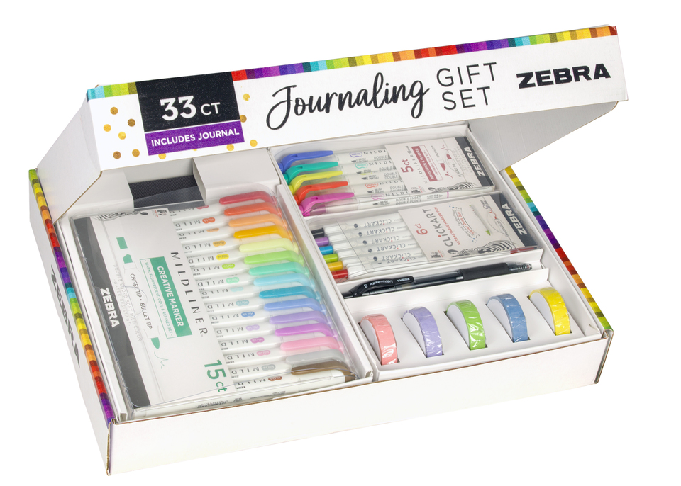 Zebra Journaling Gift Set - New - Free Shipping – dealwake