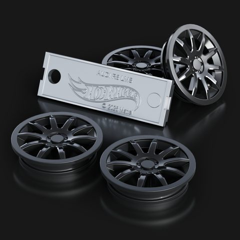 Hot Wheels ‘15 Audi R8 LMS Building Mattel Brick Shop Hot Wheels '15 Audi R8 LMS Collectible Building