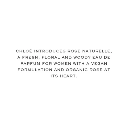 Chloe Rose Naturelle EDP