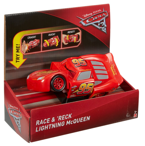 Lightning Mcqueen Cars 3 Toys  Lightning Mcqueen Crash Car