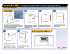 View Installation Tips: 24&#34; in 24&#34; Face Frame Cabinet PDF