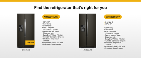 Whirlpool 21.4 Cu. Ft. 33