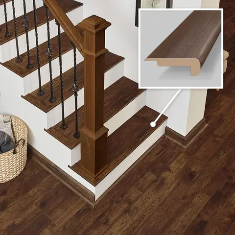 SimpleSolutions 2.37-in x 78.7-in Lawrenceville Prefinished Stair Nosing