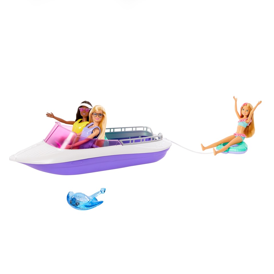 Barbie Mermaid Power Doll & Accessories Set with Mermaid Fashion Doll,  Seahorse Pet, Interchangeable Fins & 5+ Storytelling Pieces